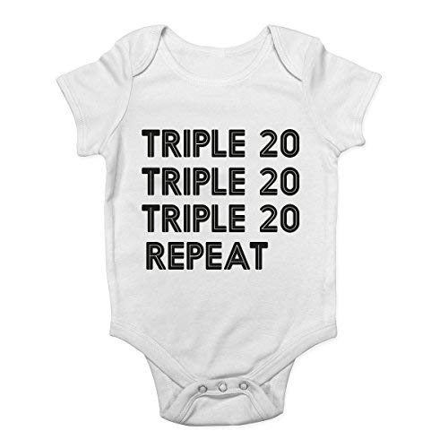 Promini Triple 20 Dardos Repetir Body de bebé de una sola pieza mameluco