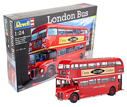 Revell Maqueta London Bus, Kit Modelo, Escala 1:24 (07651)
