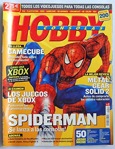 Revista Hobby Consolas Nº 126. Spiderman