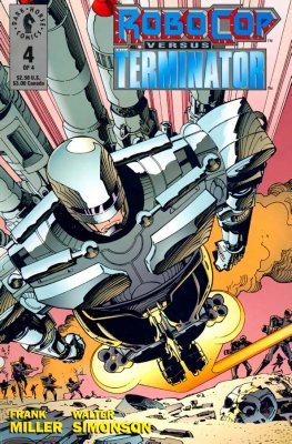 Robocop Versus Terminator Issue 4 Dark Horse Comics 1992 (reference2012BMACA-072)
