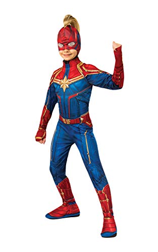 Rubies Máscara oficial del Capitán Marvel con Mohawk, accesorio de disfraz para niños, talla única