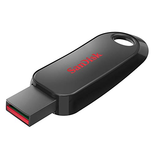 SanDisk Cruzer Snap - Memoria Flash USB de 64 GB, Negro