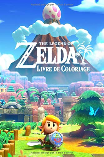 The Legend of Zelda Livre de Coloriage: Apprendre à colorier The Legend of Zelda: Link's Awakening