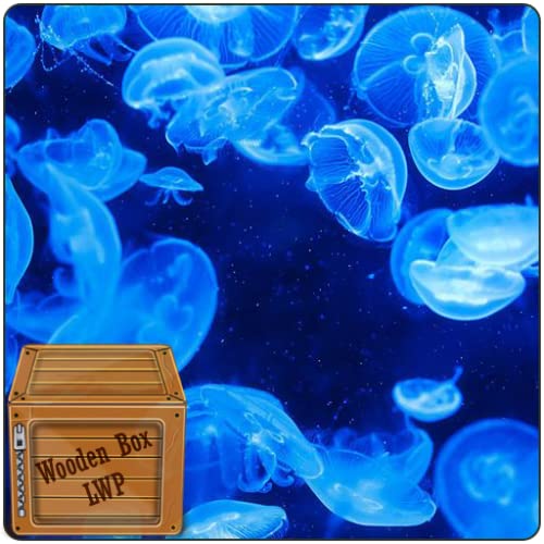Underwater Bubble Jellyfish Live Wallpaper