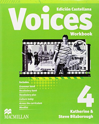 VOICES 4 WORKBOOK, CASTELLANO (CD incluido) - 9780230034242