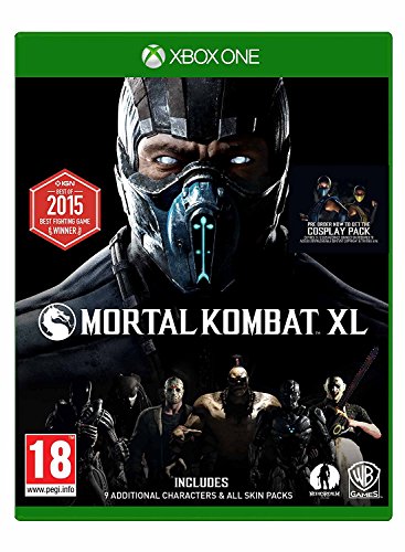 Warner Bros Mortal Kombat XL, Xbox One Básico Xbox One vídeo - Juego (Xbox One, Básico, Xbox One, Lucha, M (Maduro), Warner Bros. Interactive Ent., Fuera de línea, En línea)