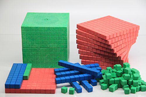 WISSNER Montessori-Juego de 10 Bases de Colores de RE-Wood, 121 Piezas, en Caja de cartón, Multicolor