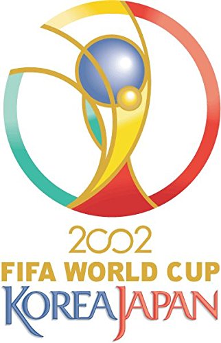 World Cup 2002 FIFA Japan Soccer Football Alta Calidad De Coche De Parachoques Etiqueta Engomada 10 x 12 cm