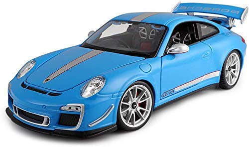 XYSQWZ Modelo De Coche Juguetes De Coche para Niños Niñas Escala 1/18 Porsche 911 Gt3 RS Modelo De Aleación Coche Fundido A Presión Regalos En Miniatura Juegos para Interiores Y Exteriores