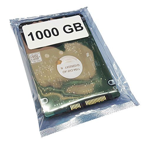 1TB, 1000GB HDD Disco Duro de 2,5" Pulgadas 5400RPM SATA3 para Sony Vaio PCG 8Y3M 8Z1M 8Z3M 71811M