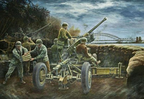 AFV Club de AFV35163 Bofors AA Gun, vehículos, 40 mm