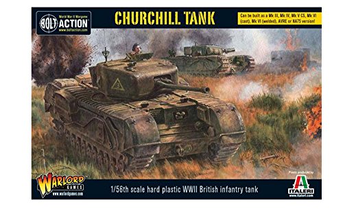 Bolt Action Churchill tank (Plastic)