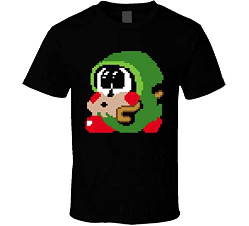 Bubble Bobble Final Boss NES - Camiseta Negro Negro ( XXL