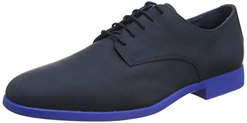 Camper Truman, Zapatos de Cordones Derby Hombre, Azul (Dark Blue 400), 43 EU