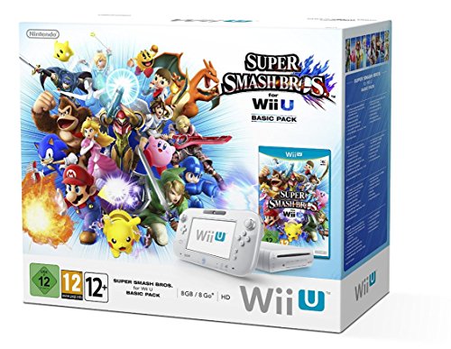 Console Nintendo Wii U 8 Go Blanche + Super Smash Bros. [Importación Francesa]