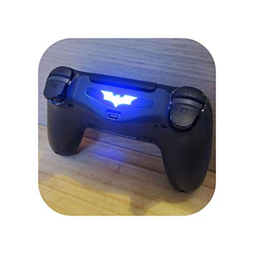 Controlador de juegos | 5 unids / lote pegatinas de murciélagos personalizadas para Playstation 4 controlador de juegos barra de luces calcomanías de PVC pegatinas LED