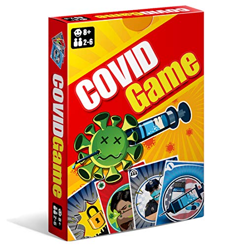 COVID Game - Juego de Cartas - Divertido, Educativo y Estrategico - Ingles y Español