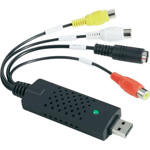 EasyCAP capturadora de video USB 2.0 - compatible con Windows XP, Vista, 7 y 8 x32 x64