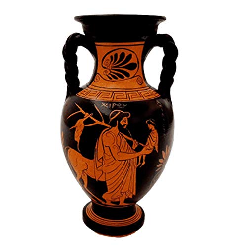 Figura roja Amphora 22cm, programas de Chiron y Aquiles.
