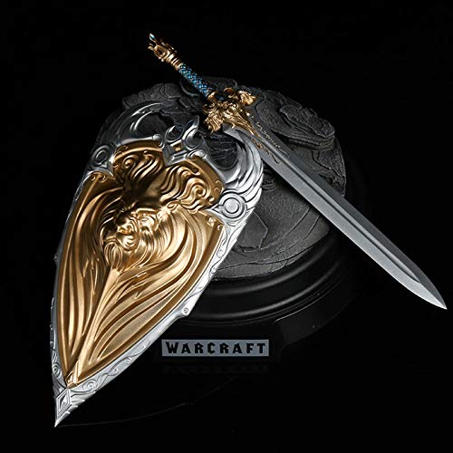 GJLMR World of Warcraft Figure Sword and Shield PVC Model XCJSWZZ