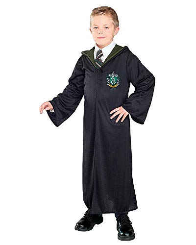 Harry Potter - Disfraz de Draco Malfoy Unisex, túnica de Slytherin, infantil 5-7 años (Rubies 884254-M)