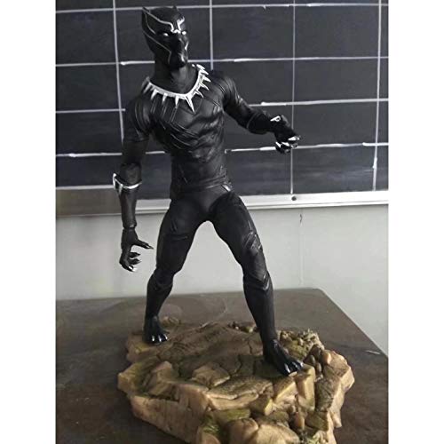 ioth Anime Black Panther Boxed Statue Modelo de decoración Regalo 27cm