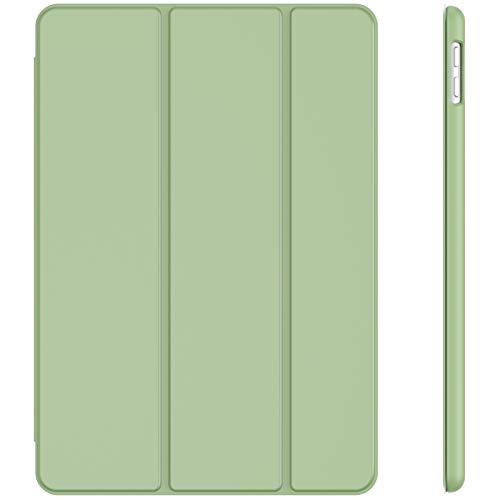 JETech Funda Compatible con iPad 8/7 (10,2 Pulgadas, 2020/2019 Modelo, 8.ª/ 7.ª Generación), Carcasa con Auto-Sueño/Estela, Verde Matcha