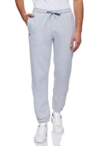 Lacoste Regular Sweat Pants-Pantalones de deporte Hombre, Grau (SILVER CHINE CCA), 58/L32 (Talla del fabricante: 9)