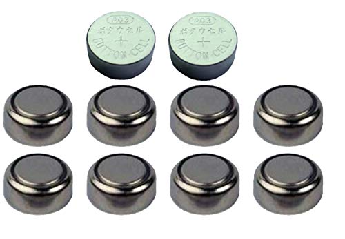Lote 10 pilas de botón Batería Alcalina AG3 LR41 247 247B 280-18 280-13 WS4 S13