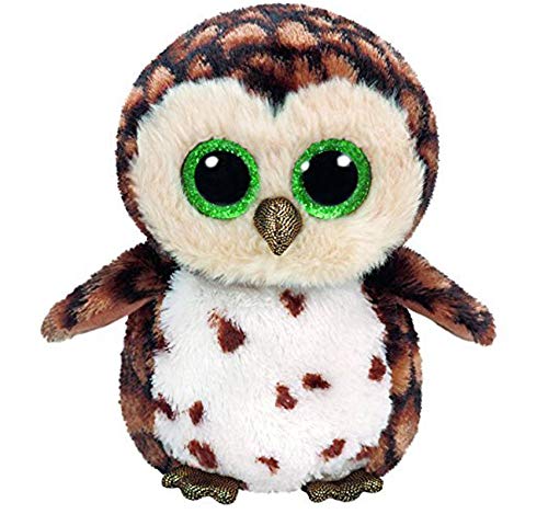 LYH2019 Boos 10" 25Cm Sammy The Brown Owl Plush Medium Big-Eyed Stuffed Animal Collection Doll
