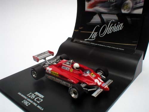 Mattel 50218 Ferrari 126C2 F1 1982#28 Pironi Imola - Maqueta de coche (escala 1:43)