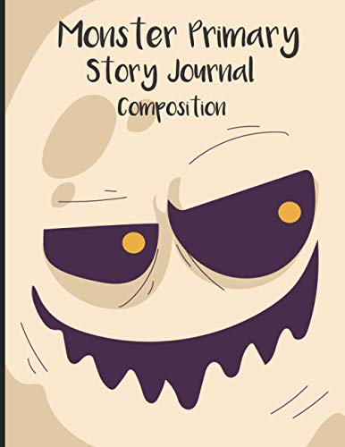 Monster Primary Story Journal Composition: primary journal, monster story, School Exercise Book monster manual, monster girl encyclopedia, monster, and boy monster