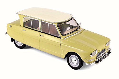 Norev 1964 Citroen Ami 6 Naples Yellow 1/18 Diecast Model Car by