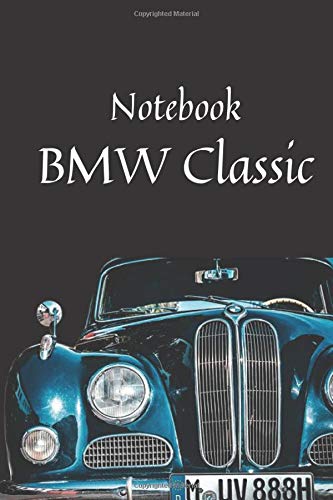 Notebook car BMW classic BMW Audi Porsche Ferrari Volvo Saab Volkswagen VW Maserati Alfa Romeo Jeep Sports car ,Journal 100 pages