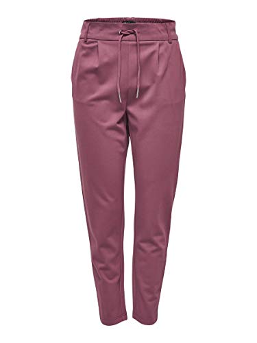 Only Onlpoptrash Easy Colour Pant Pnt Noos, Pantalones para Mujer, Rojo (Wild Ginger), W40/L34 (Talla del fabricante: Large)
