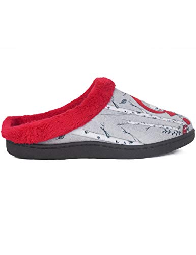 Pantuflas Zapatillas de Estar en casa para Mujer Invierno Roal 12213 Caperucita - Color - Rojo, Talla - 40