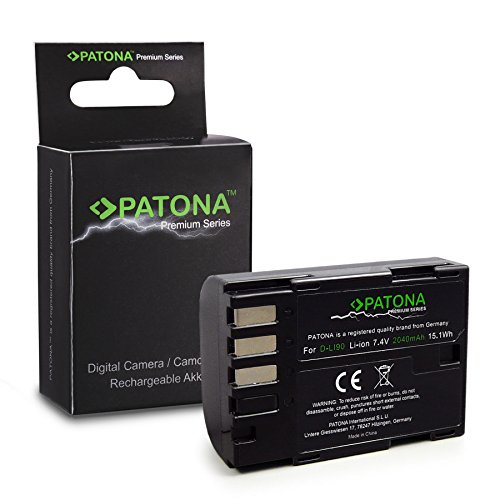 PATONA Premium Bateria D-Li90 Compatible con Pentax 645D K-01 K-3 K-5 K-7
