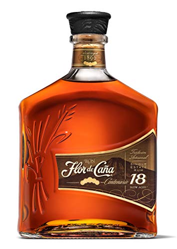 Ron Flor de Caña 18 Años - 1 botella de 70 cl