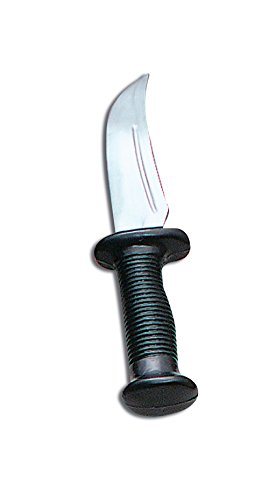 Rubber Dagger Rambo Halloween Scream Fancy Dress (accesorio de disfraz)