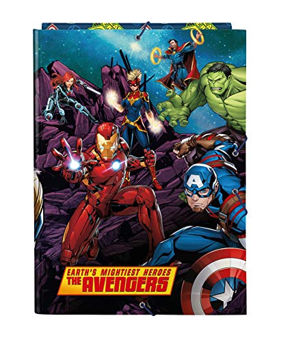 safta Carpeta Folio con 3 Solapas de Avengers Heroes Vs Thanos, 260x365mm