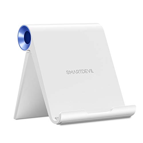 SmartDevil Soporte para Tablet de Escritorio, multiángulo, Ajustable, Compatible con Pad Pro 11"/10.5"/9.7" Pad Mini 5 4 3 2 Pad Air 3 2 1 Nintendo Switch Galaxy Tab A / S5 / S4 - Azul