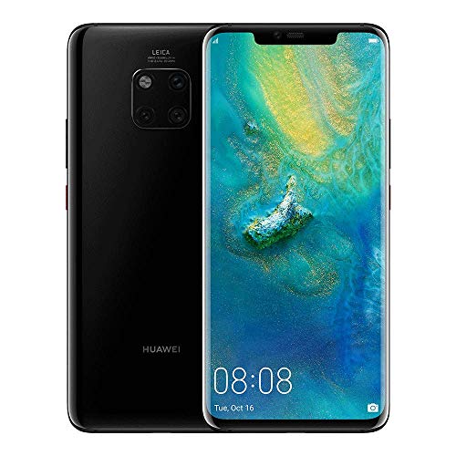 Smartphone Huawei Mate20 Pro de 128 GB / 6 GB con tarjeta SIM sencilla - Negro (versión del Reino Unido)