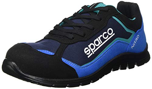 Sparco - Zapatillas Nitro S3 Black/Azul talla 41