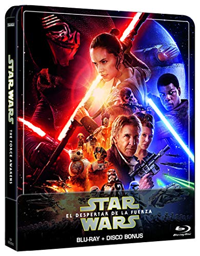 Star Wars: El despertar de la fuerza (Edición remasterizada) - Steelbook 2 discos (Película + Extras) [Blu-ray]