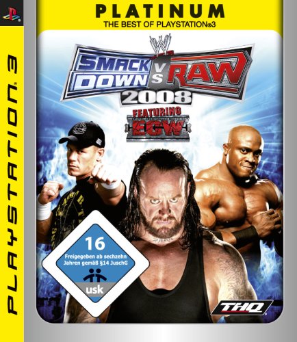 THQ WWE SmackDown vs Raw 2008 (PS3) - Juego