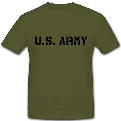 U.S. Army United States Estados Unidos de América Fuerzas Armadas Ejército – Camiseta # 7095 verde oliva XX-Large