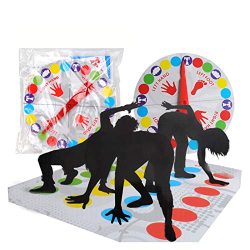 UYTTlhk Twister Juego, Twister Fun Balance Board Juego, Familia Reunidos Juguetes Juguetes, Ejercicio Balance y Flexibilidad Fiesta Juegos para niños/Adultos
