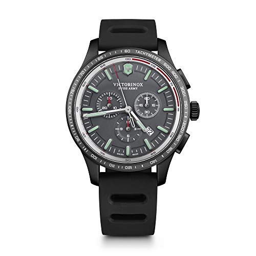 Victorinox Hombre Alliance Sport Chronograph - Reloj de Acero Inoxidable de Cuarzo analógico de fabricación Suiza 241818
