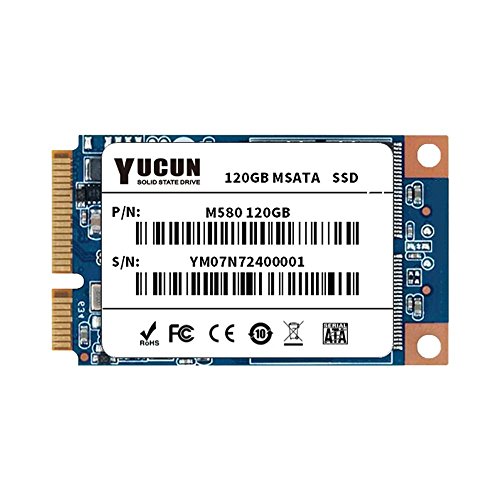 YUCUN MSATA III Disco Duro sólido Interno de Estado sólido 120GB SSD