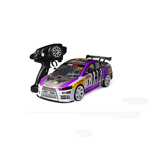 ZHANGL RC Drift Car Racing Car, 1/10 Drive Drive 4WD Modelo RC Rac Racing Car Vehículo de Juguete (40 km/h) Coche de Carreras Dormitorio para niños Regalo de cumpleaños Recargable
